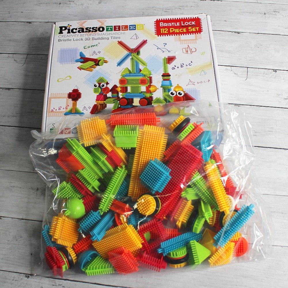 Picasso Tiles Interlocking 3D Kid's Toy Building Set